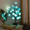 Gioiacombo&trade; Regalo di San Valentino -- Luce a LED con decorazione romantica fatta a mano con albero di rose