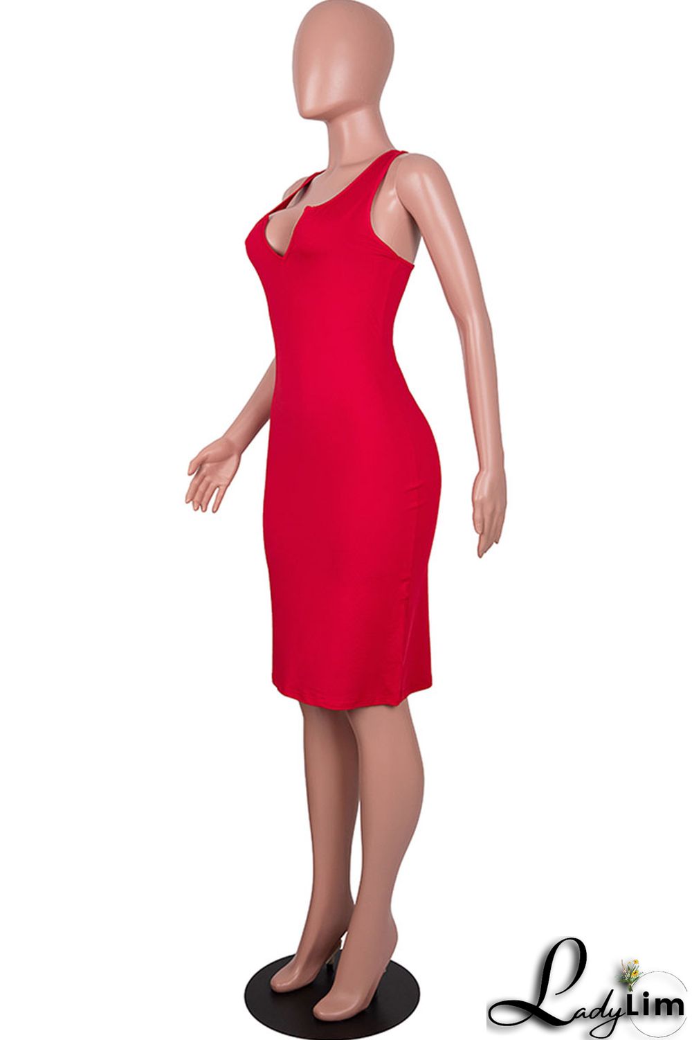 Blue Sexy Solid Patchwork Spaghetti Strap One Step Skirt Dresses