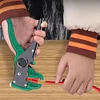 Duckbill Type Decrustation Plier Adjustable Wire Stripper Cutter for Flat Wire