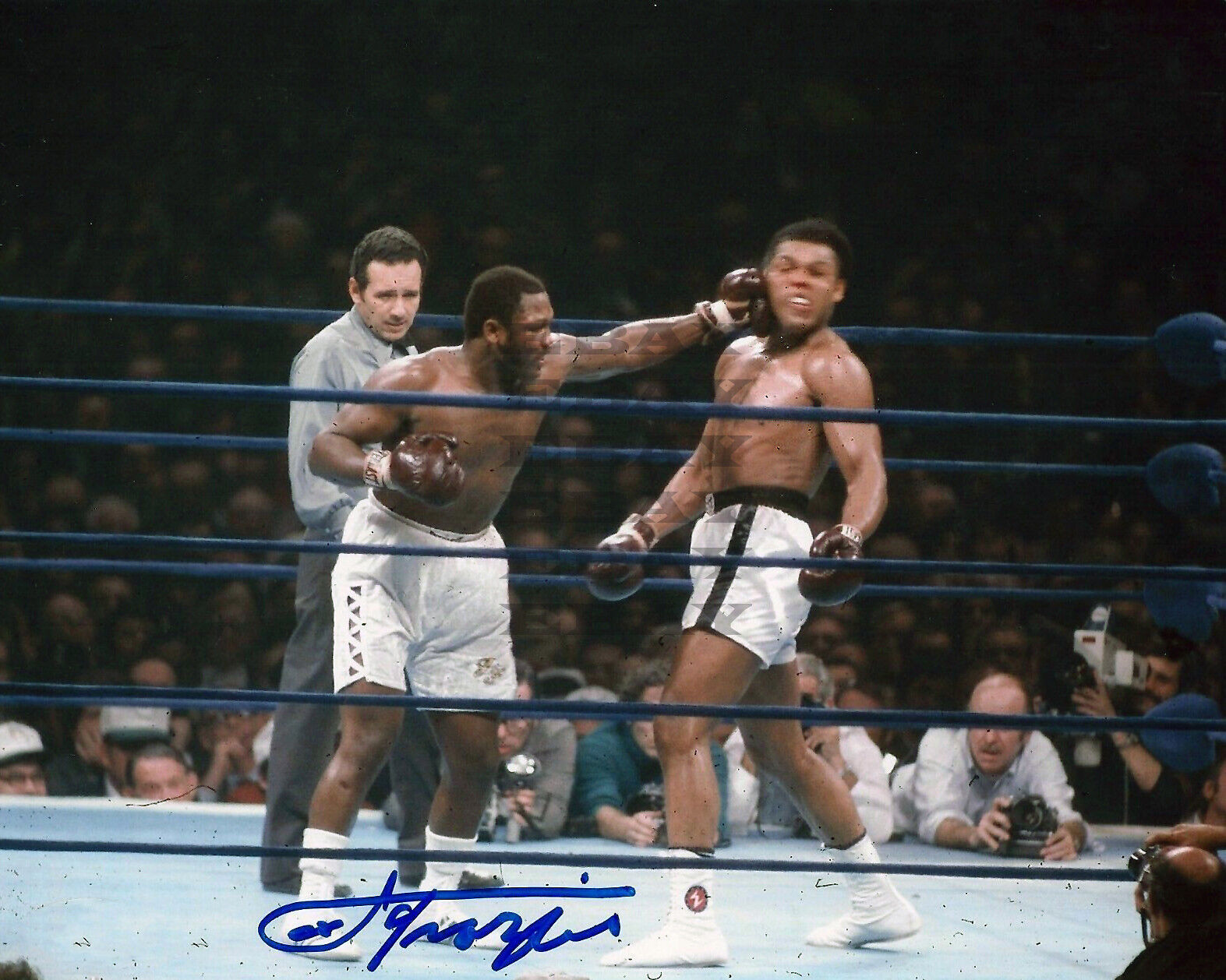 JOE FRAZIER 8x10 autographed Photo Poster painting Reprint