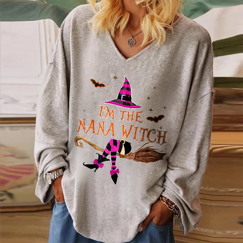 I‘m The Nana Witch Women's Long Sleeves Shirts