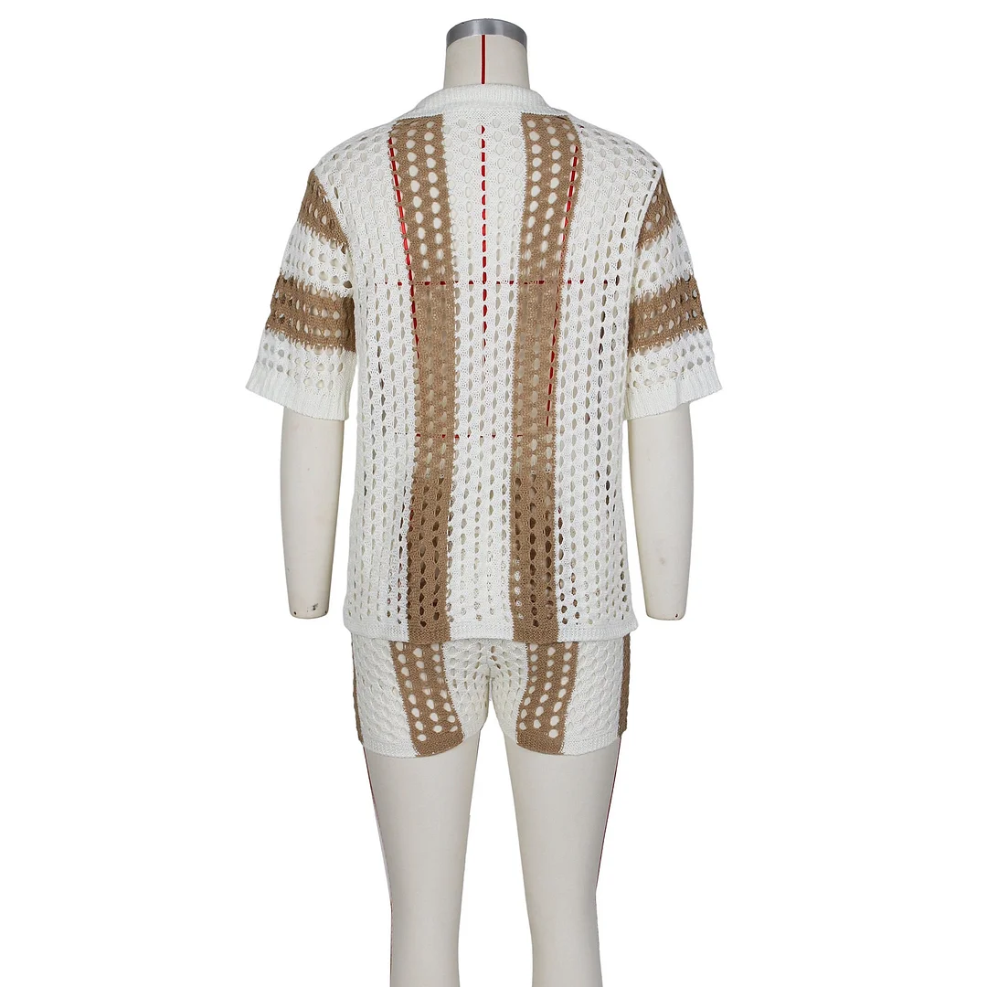 Uveng Creative Innovative Sexy Hollow Lapel Suits