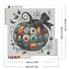 Diamond Painting-DIY Full Round Drill Pumpkin(40*40 CM)