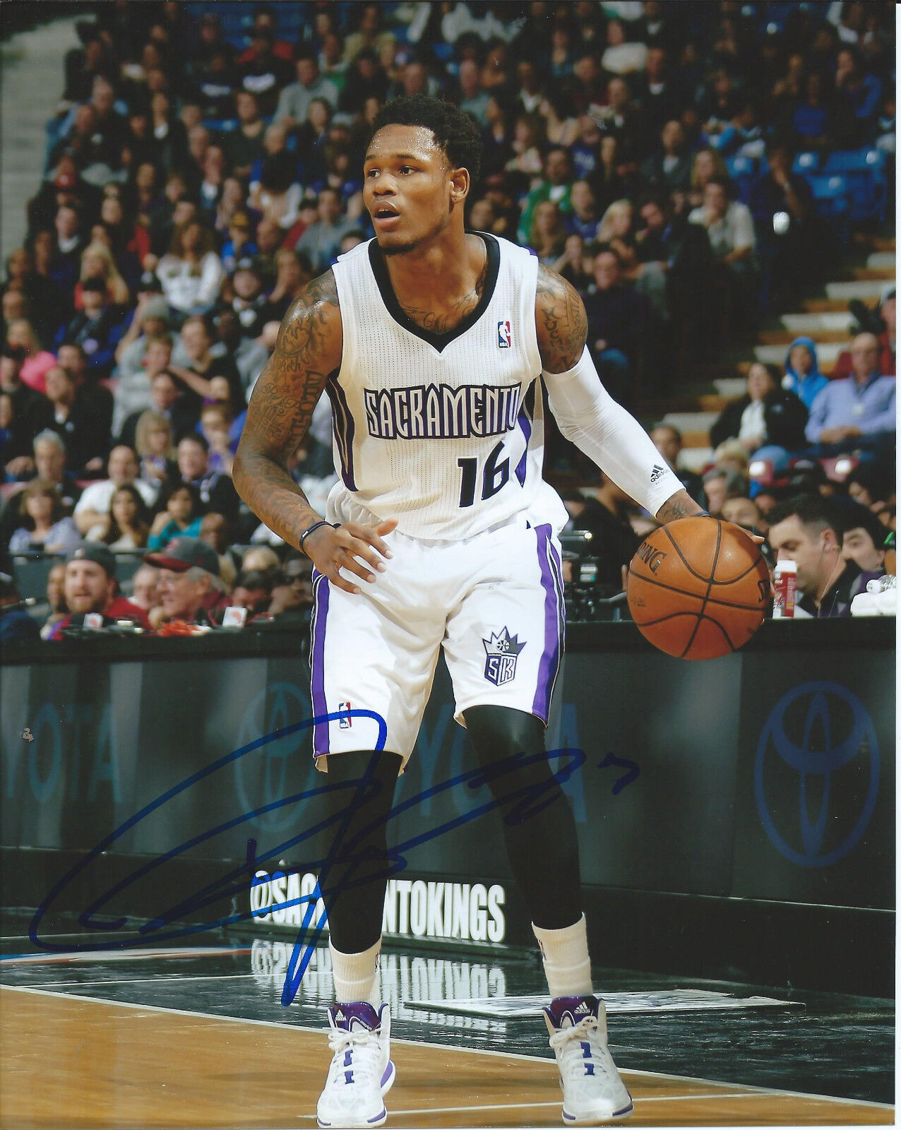 BEN MCLEMORE signed autographed SACRAMENTO KINGS 8X10 Photo Poster painting W/COA