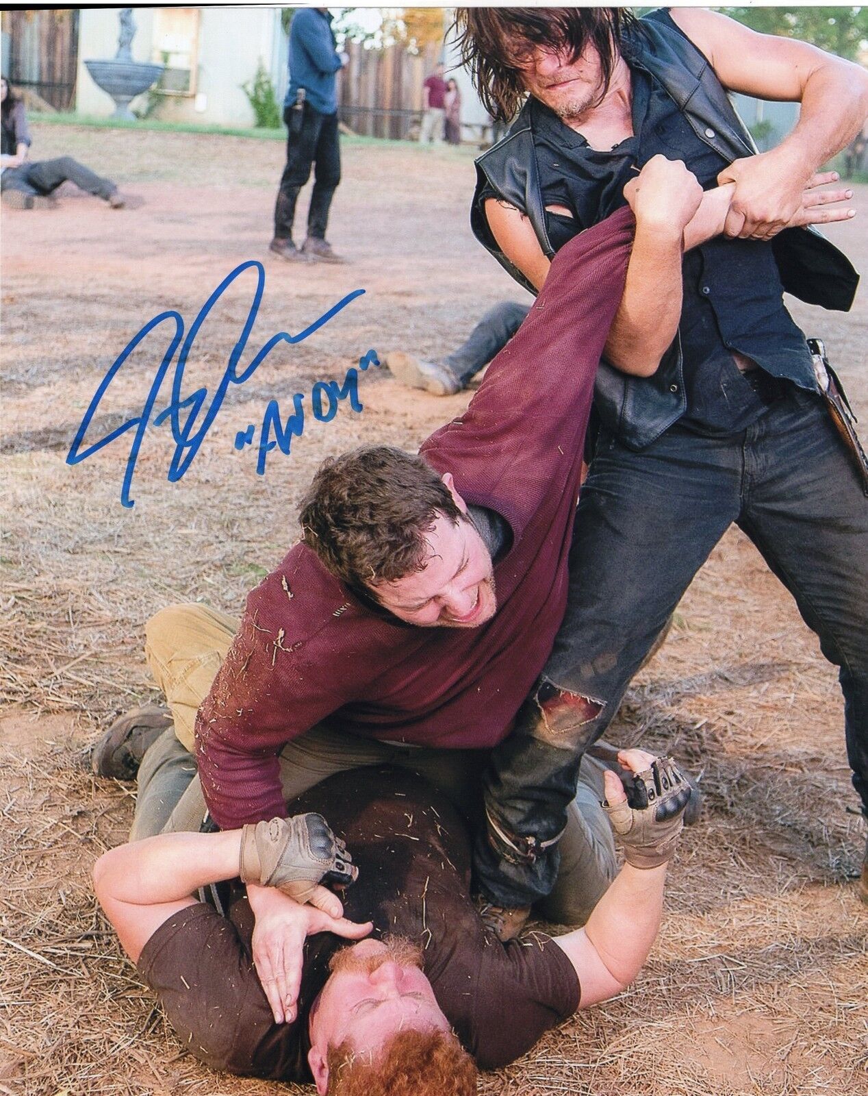 Jeremy Palko The Walking Dead Andy Signed 8x10 Photo Poster painting w/COA