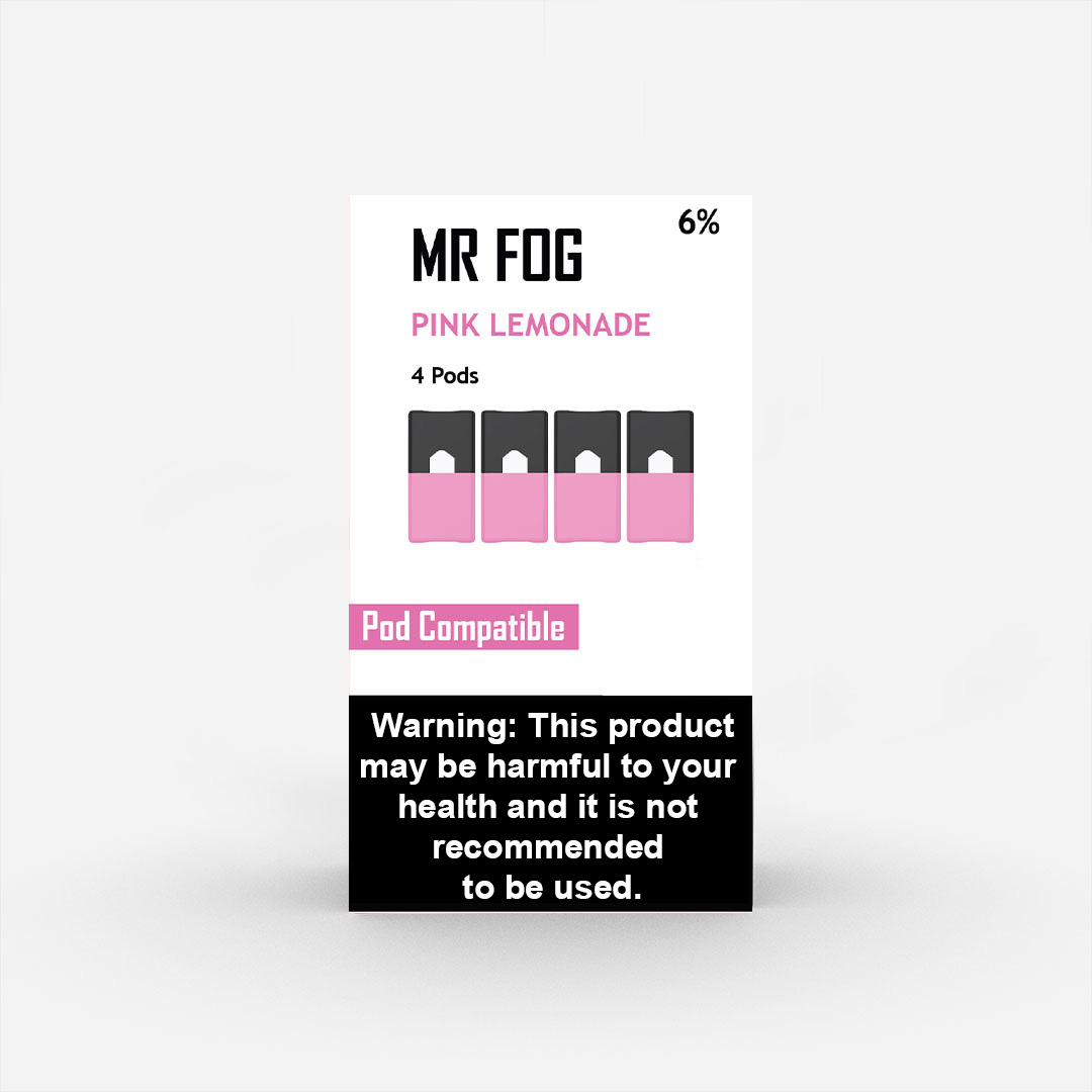 MR FOG PODS PACK OF 4 Pink Lemonade