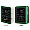 6 In 1 Air Quality Monitor PM2.5 CO2 HCHO TVOC Detector for Warehouse Laboratory