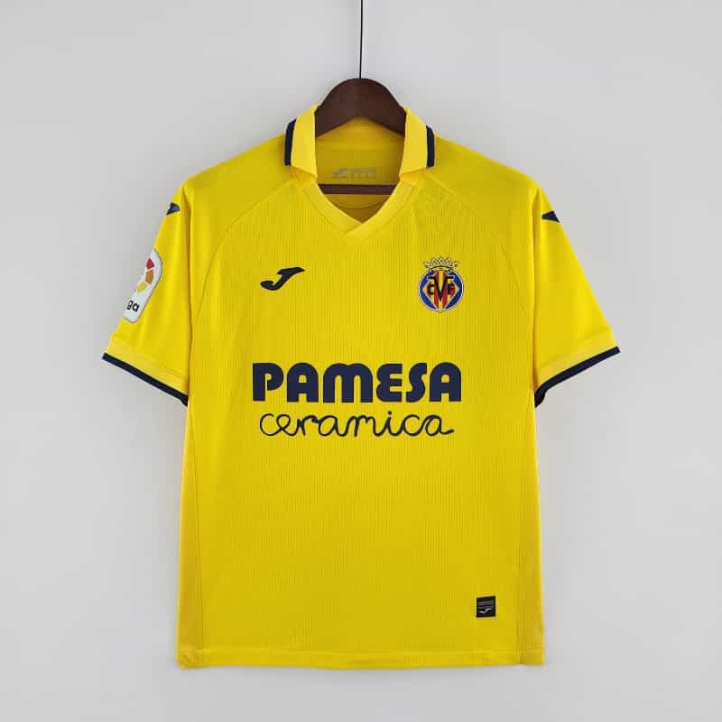22-23 Villarreal Soccer Jersey Home