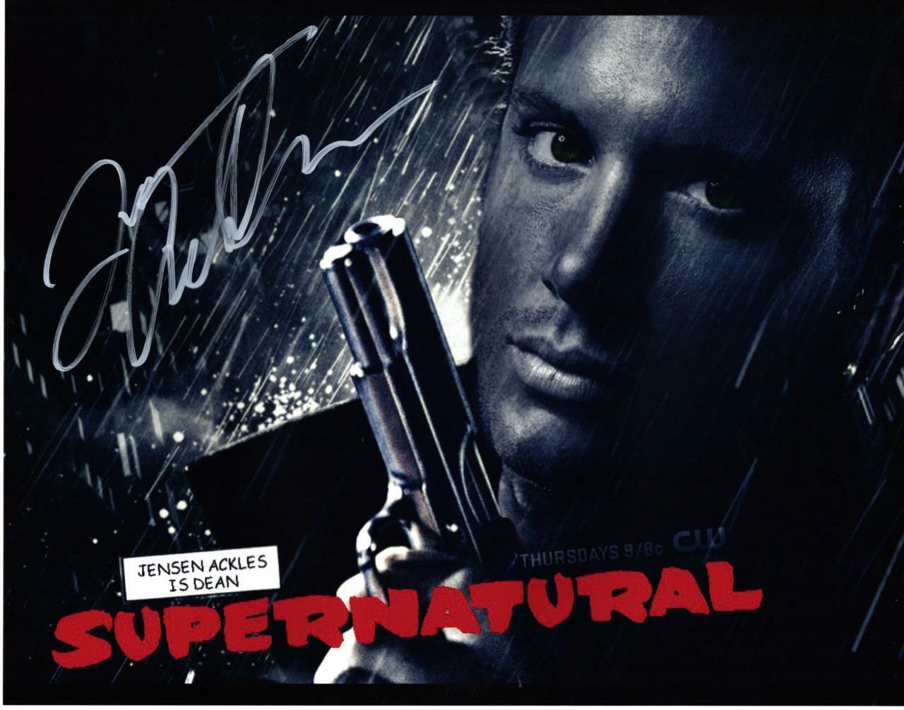 Jensen Ackles signed 11x14 Photo Poster painting Pic autographed Picture with COA