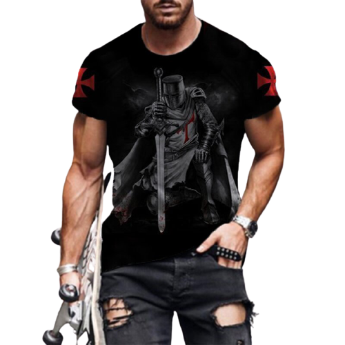 Mens Knight Short Sleeve T-shirt / [viawink] /