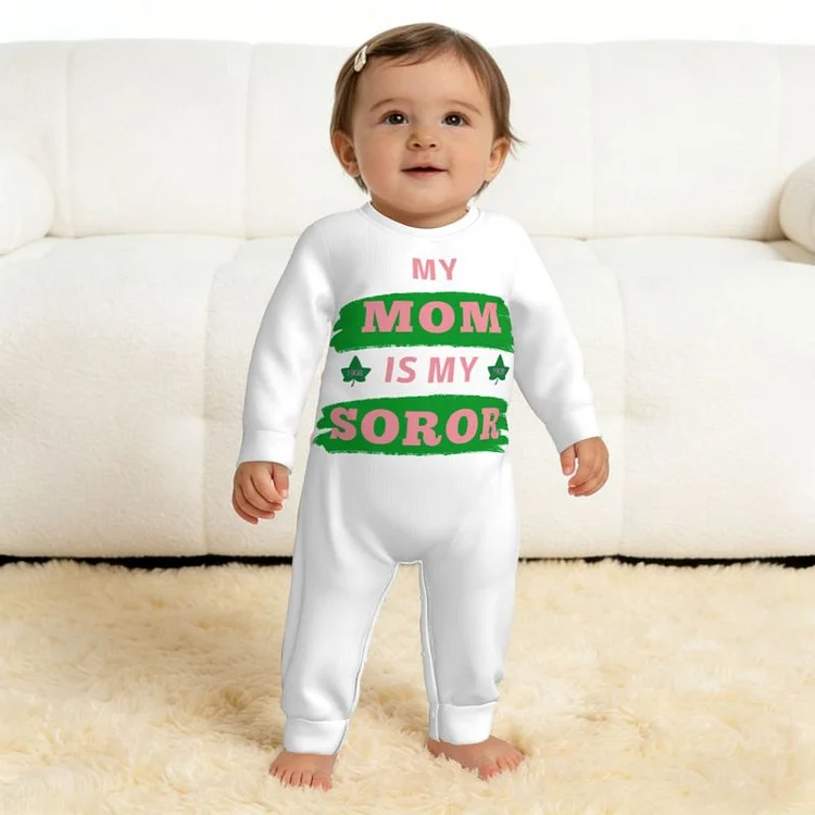 Baby Long-Sleeve Pullover Romper