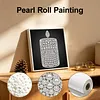 DIY Pearl Painting Candle for Home Wall Decor(25x25cm)