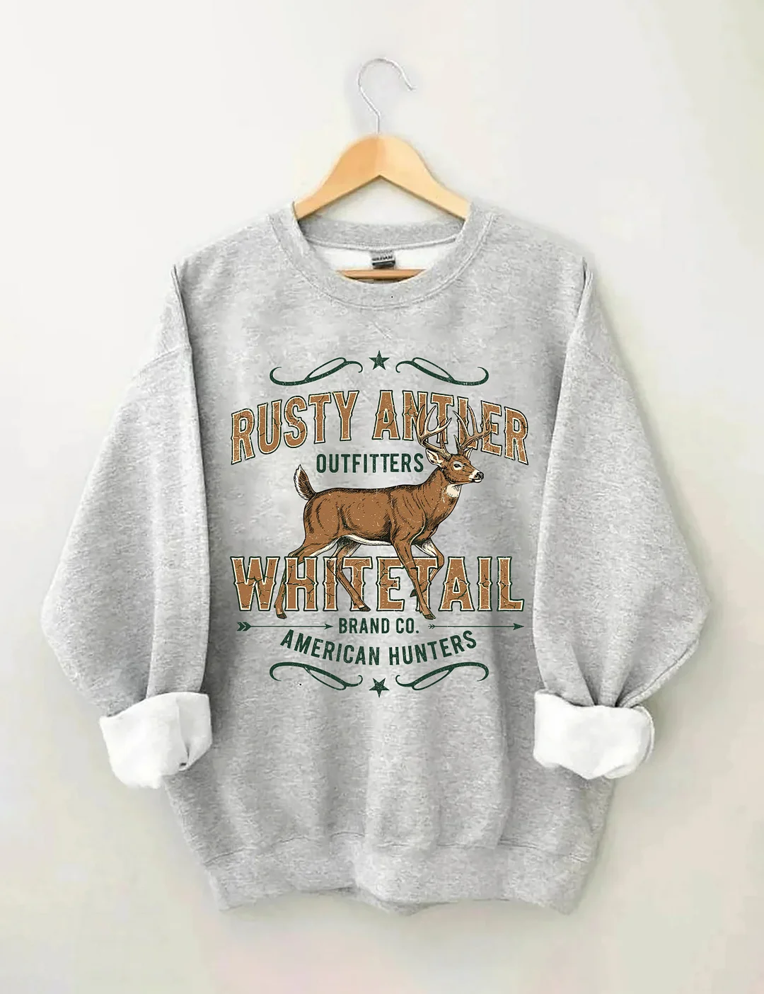 Rusty Antler Whitetail Sweatshirt