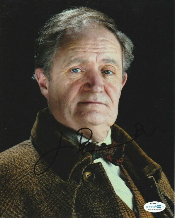 JIM BROADBENT SIGNED HARRY POTTER 8x10 Photo Poster painting! HORACE SLUGHORN ACOA EXACT PROOF!