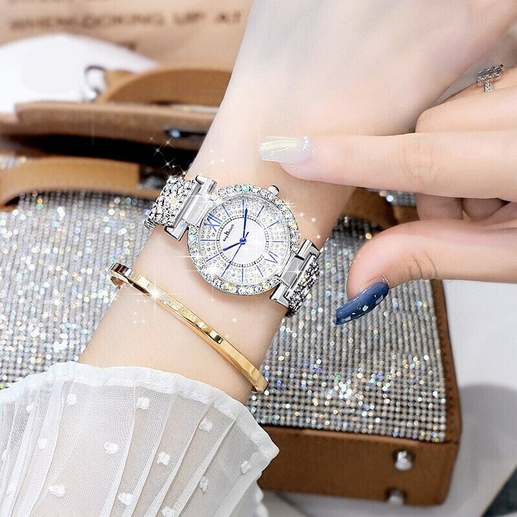 Diamond Waterproof Gypsophila Ladies Watch