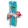(Counted/Stamped) 14CT/11CT Flamingo Dance - Cross Stitch 25x33cm/9.84*12.99in(Brand)