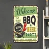 BBQ - Metal Tin Signs(8*12Inch/12*16Inch) - Bar