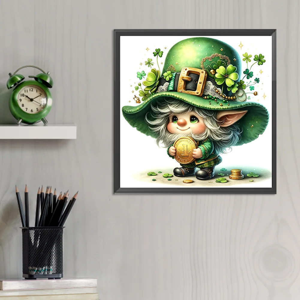 Full Round Diamond Painting 30*30cm - St. Patrick'S Day