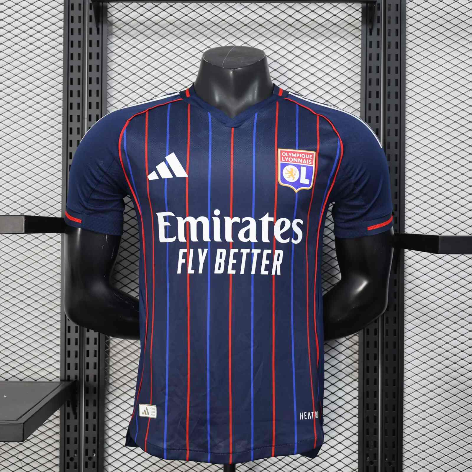 2025/2026 Player Version Lyon Away Football Jersey（The player version jersey is a bit tight, please pay attention to the size selection）