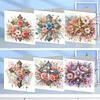(US Only)6Pcs Belief DIY Diamond Art Greeting Card Diamond Art Handmade Card Friend Gift