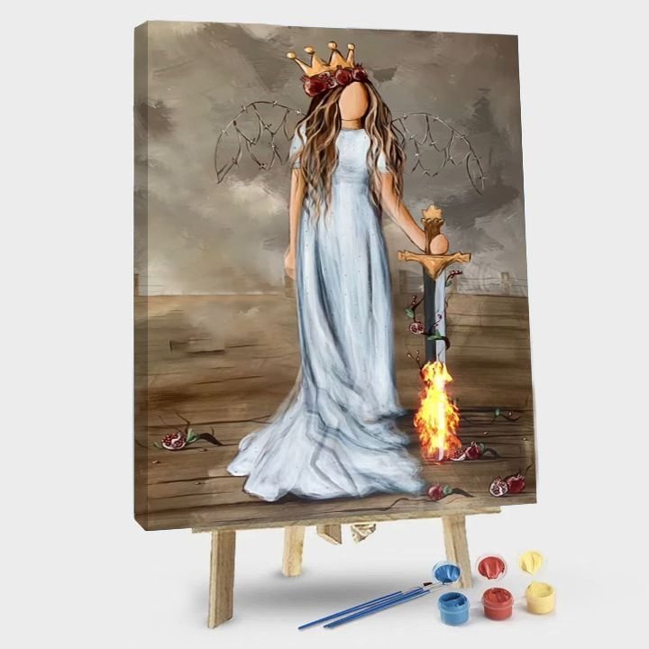 DIY Paint By Numbers Kit –Angel 157