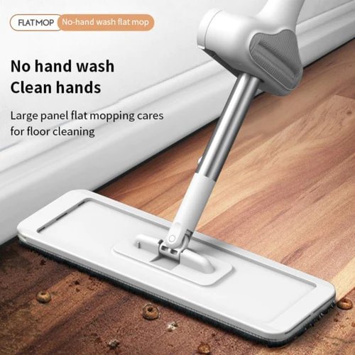 🔥Summer Hot Sale 48% OFF🔥Squeeze Flat Mop Hand Free Washing - Buy 2 Mops Free Shipping