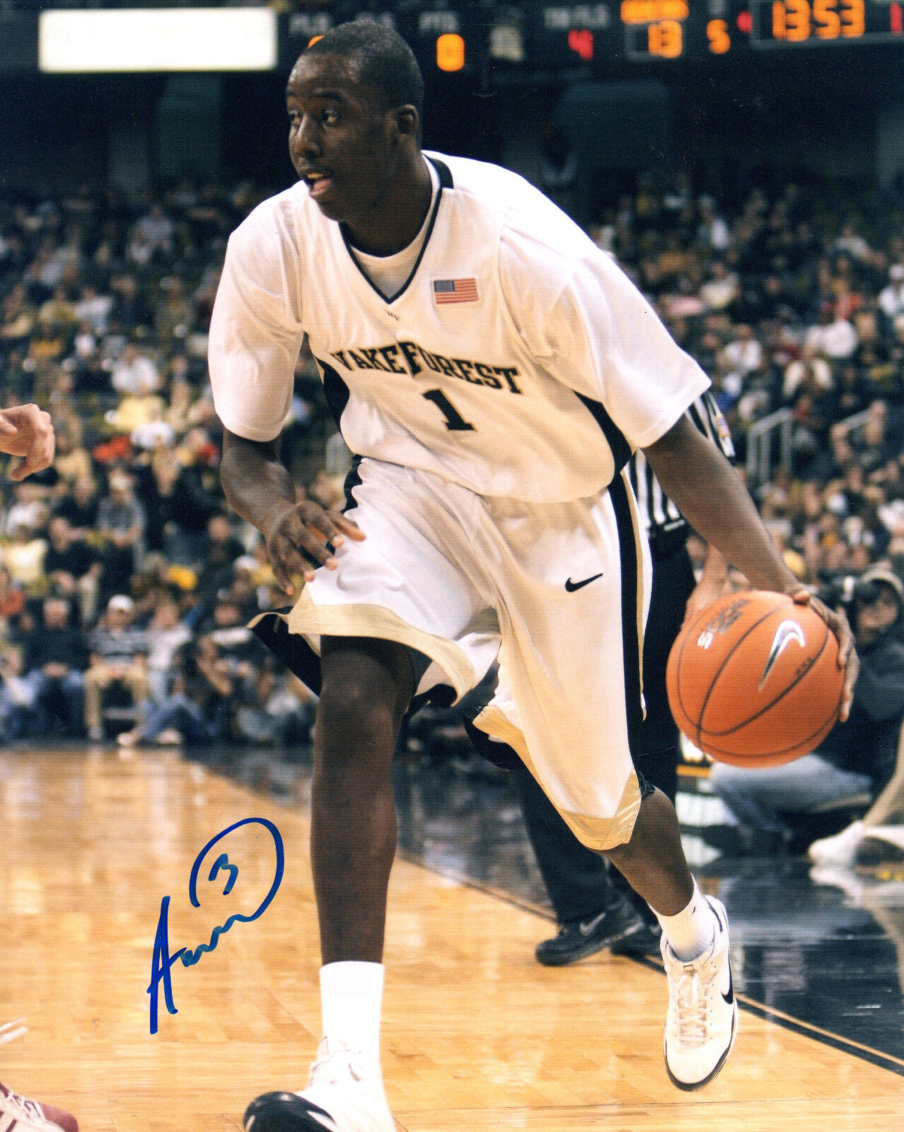 GFA Wake Forest Demon Deacons * AL-FAROUQ AMINU * Signed 8x10 Photo Poster painting A1 COA