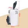 Aquarium Filter Bucket Fish Tank Ultra-quiet External Canister with Sponge