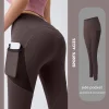 🔥High-waisted tummy-controlling and body-shaping training leggings