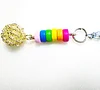 LGBT gifts, rear view mirror car charm, gay pride flag rainbow love charm