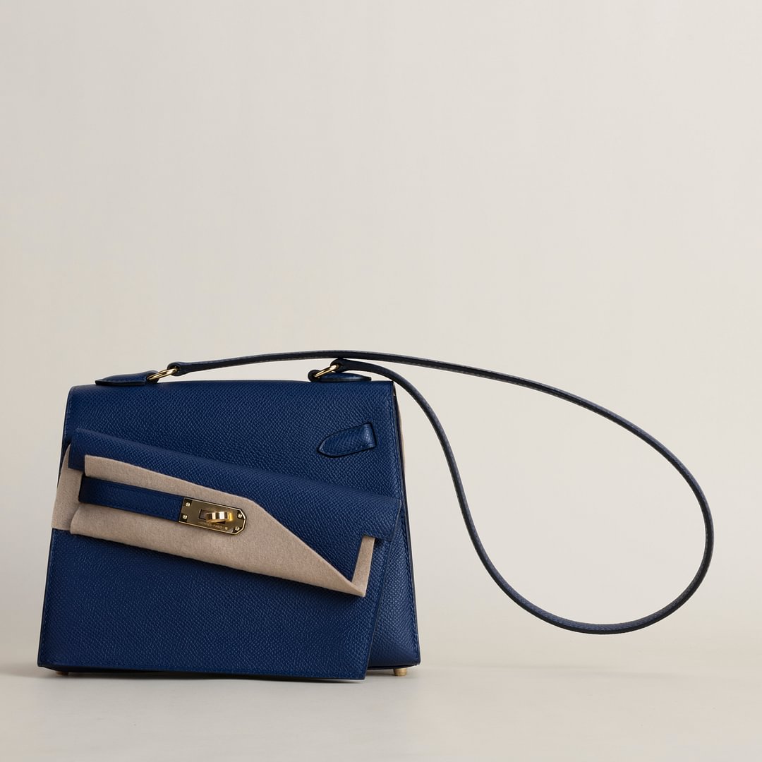 Kelly Disorder Epsom 73 Bleu saphir  GHW