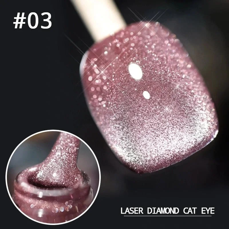 💎Laser Diamond Cat Eye Nail Polish(🔥$9.98 Only Today!🔥)