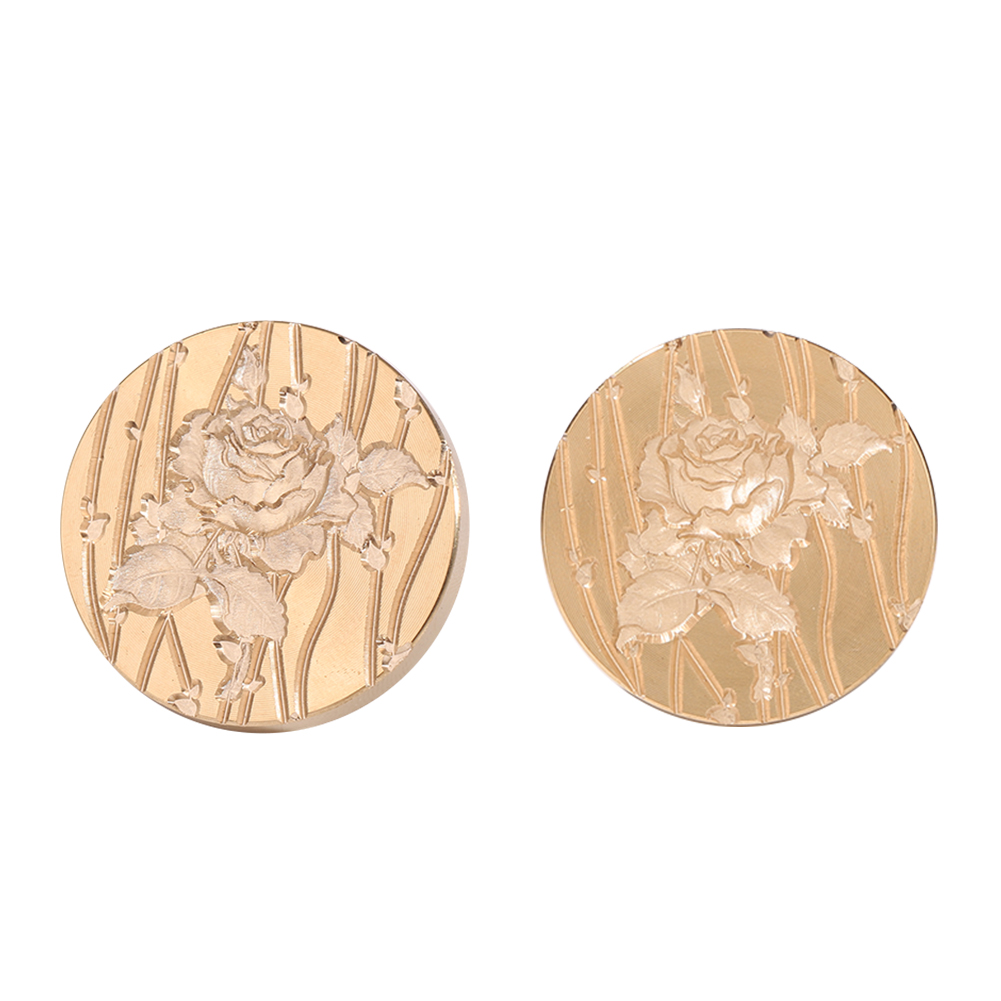 

30mm Rose Wax Seal Stamp Copper Head - Wax Seal Stamp, 501 Original