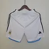 2022 FIFA World Cup Argentina National Team Jersey Home Shorts White