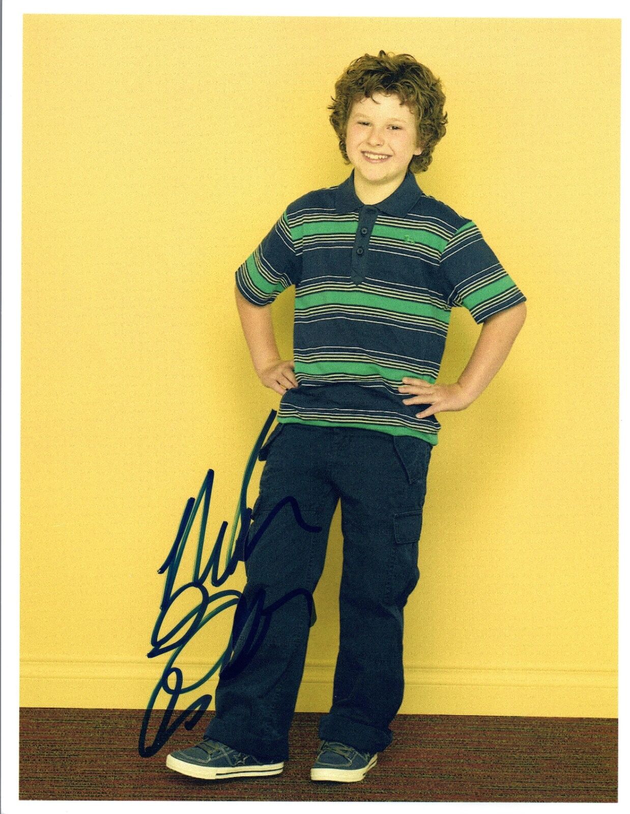 Nolan Gould Signed Autographed 8x10 Photo Poster painting Modern Family Luke COA VD