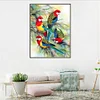 Colorful Birds-Partial Round Diamond Painting