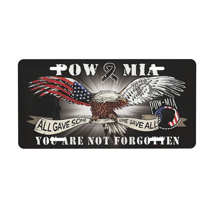 Les États-Unis - Encens de plaque de voiture vintage - 6x12inch