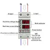 Din Rail Adjustable Over Voltage Under Voltage Protective Device Relay (40A)
