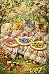 Luxury AB Velvet Diamond Painting Kit - Cat