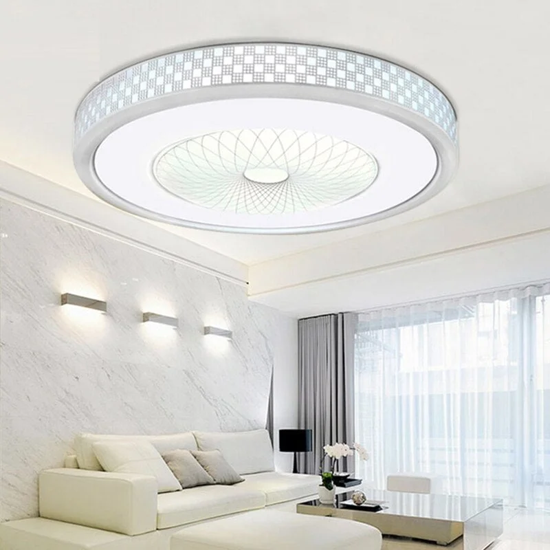 Modern LED Colorful 2.4G Remote Touch Control Ceiling Light 12W 24W 36W RGB+Warm White+Cold White Dimming Light For Livingroom