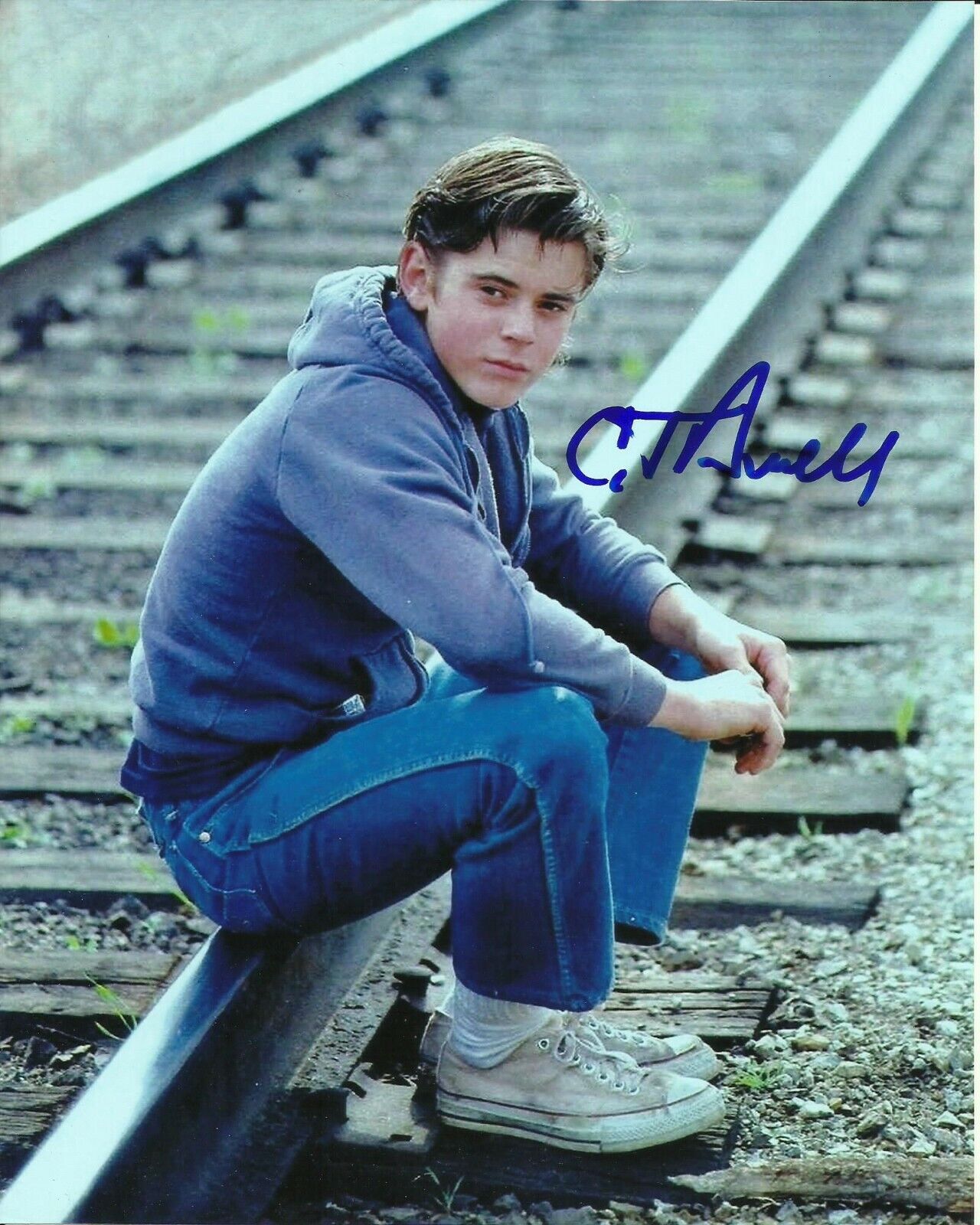 C THOMAS HOWELL SIGNED YOUNG Photo Poster painting UACC REG 242