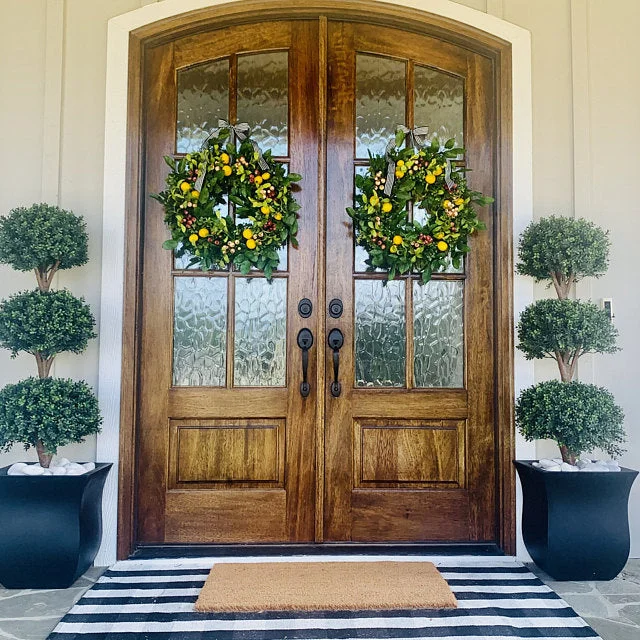 Lemon Pomegranate Plant Pastoral Style Ornament Ornament