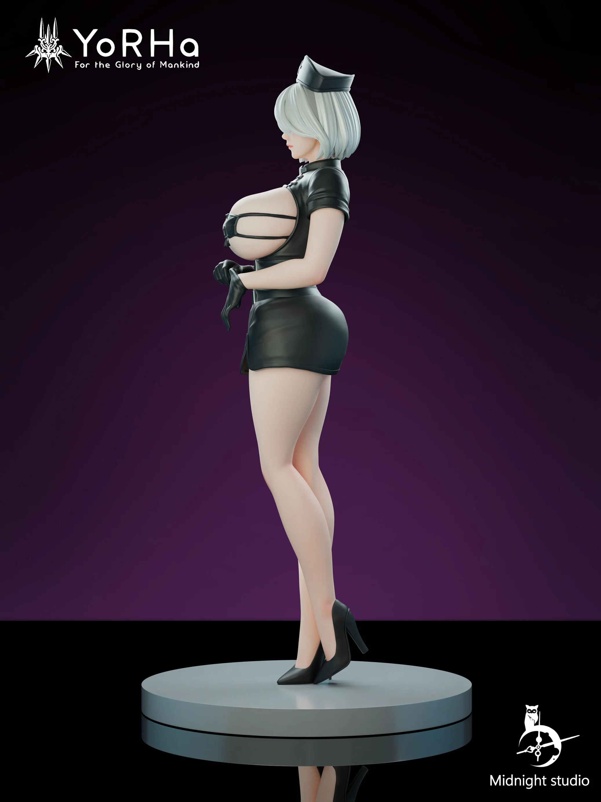 1/4 Scale Nurse Ver. YoRHa No.2 Type B - NieR:Automata Resin Statue