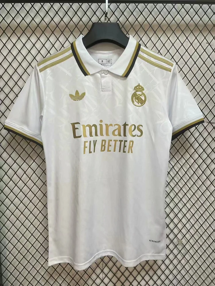 2025-26 Season - Real Madrid Second Away White - Jersey - Fan Edition