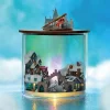 Zhiquwu Diy Cabin Dream Bottle Hand-Assembled 3D Three-Dimensional Architectural Model Table Ornaments