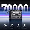 Energy Cube 70000 mAh Large Capacity PD22.5W Super Flash Outdoor Portable Universal Mobile Power Bank