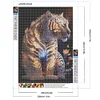 Diamond Painting-DIY Full Round Drill Tiger