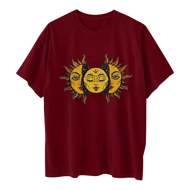 Goth Punk Solar Eclipse T-Shirt / TECHWEAR CLUB / Techwear