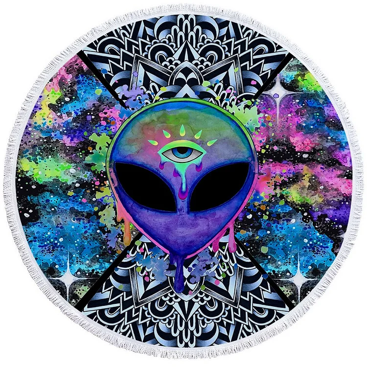 Alien - Circle Tapestry - 1.5M