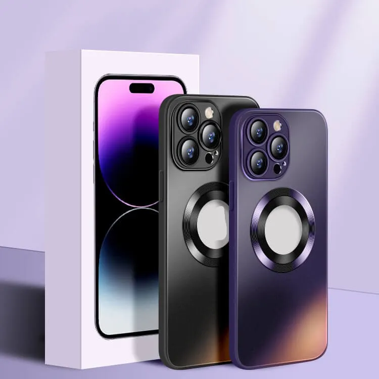 🔥2023 NEW🔥 AG Glass Frosted Case With Camera Lens Protector